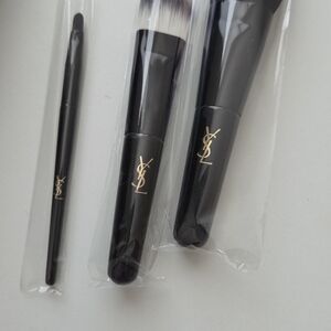 Yves Saint Laurent Makeup Brush Set - Black and Gold